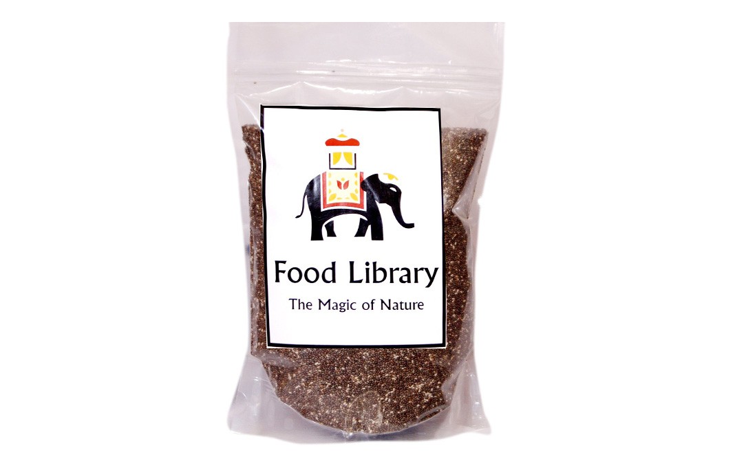 Food Library Chia Seeds    Pack  200 grams